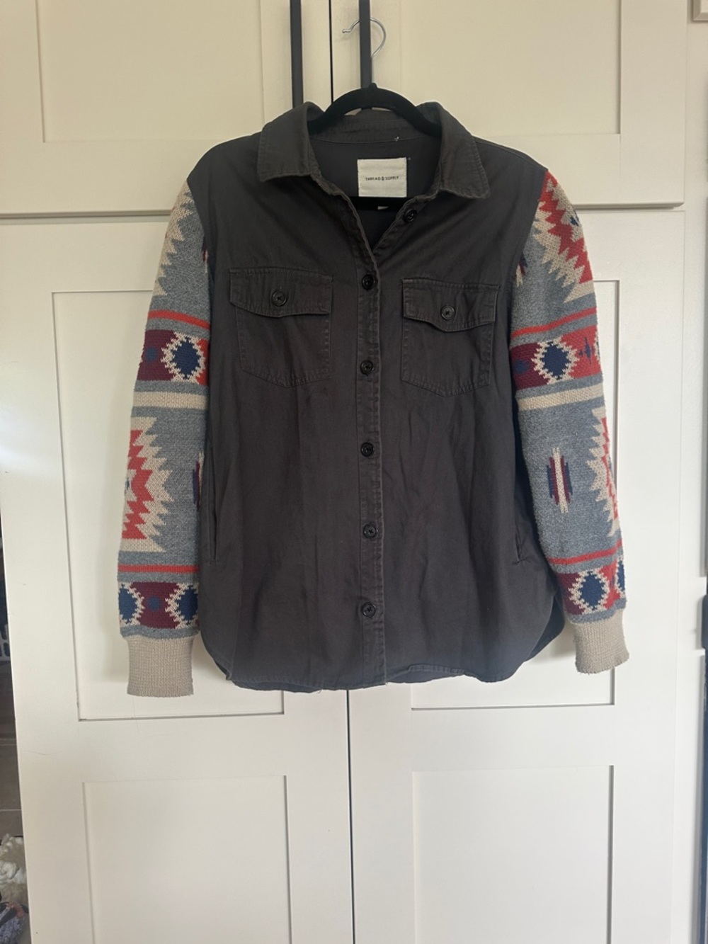 Thread & Supply Aztec Southwestern Shacket - Picture 12 of 12